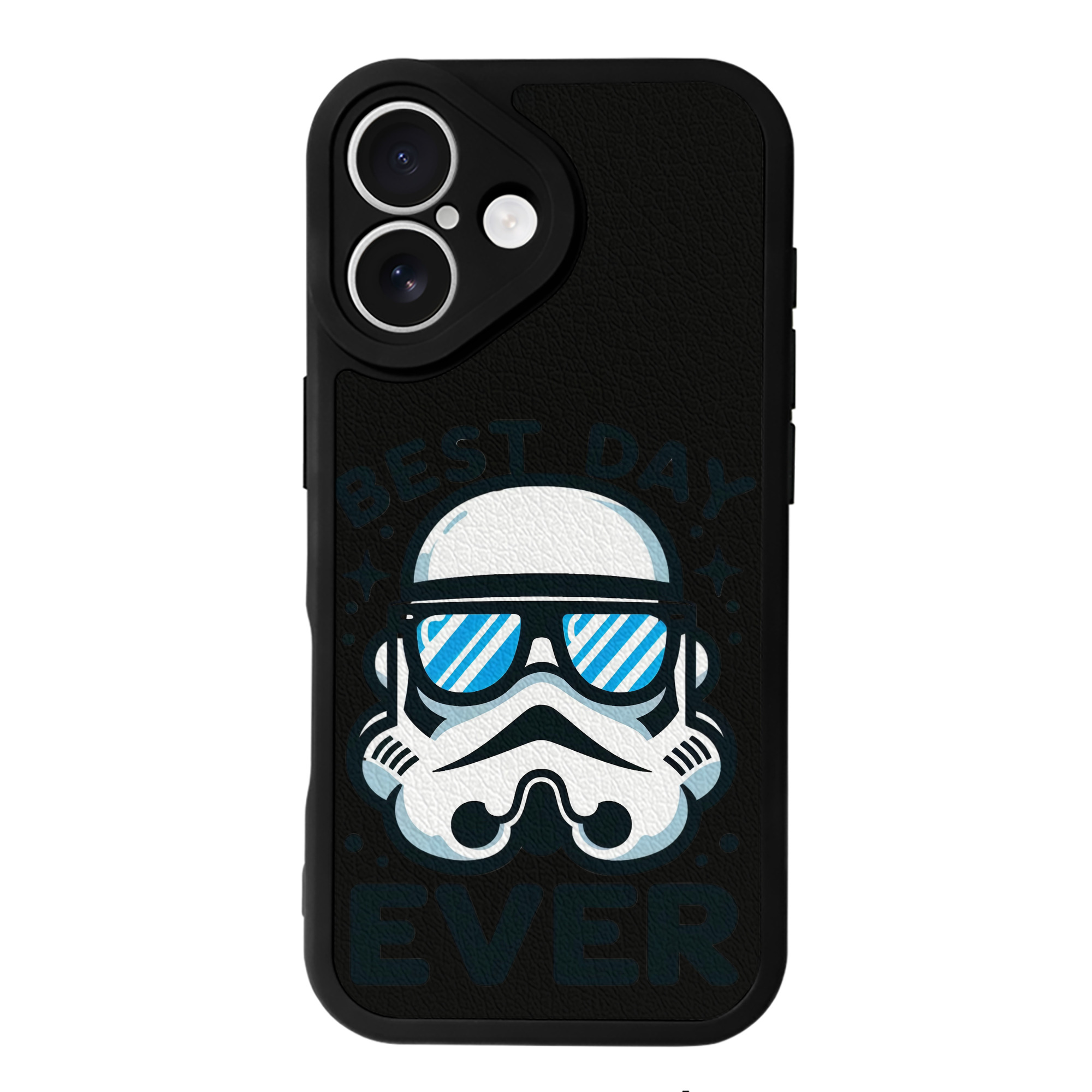 （画像用） スター・ウォーズ Star Wars 【iPhone 16シリーズ対応】シリコンスマホケース（レザー調） 材質：シリコン